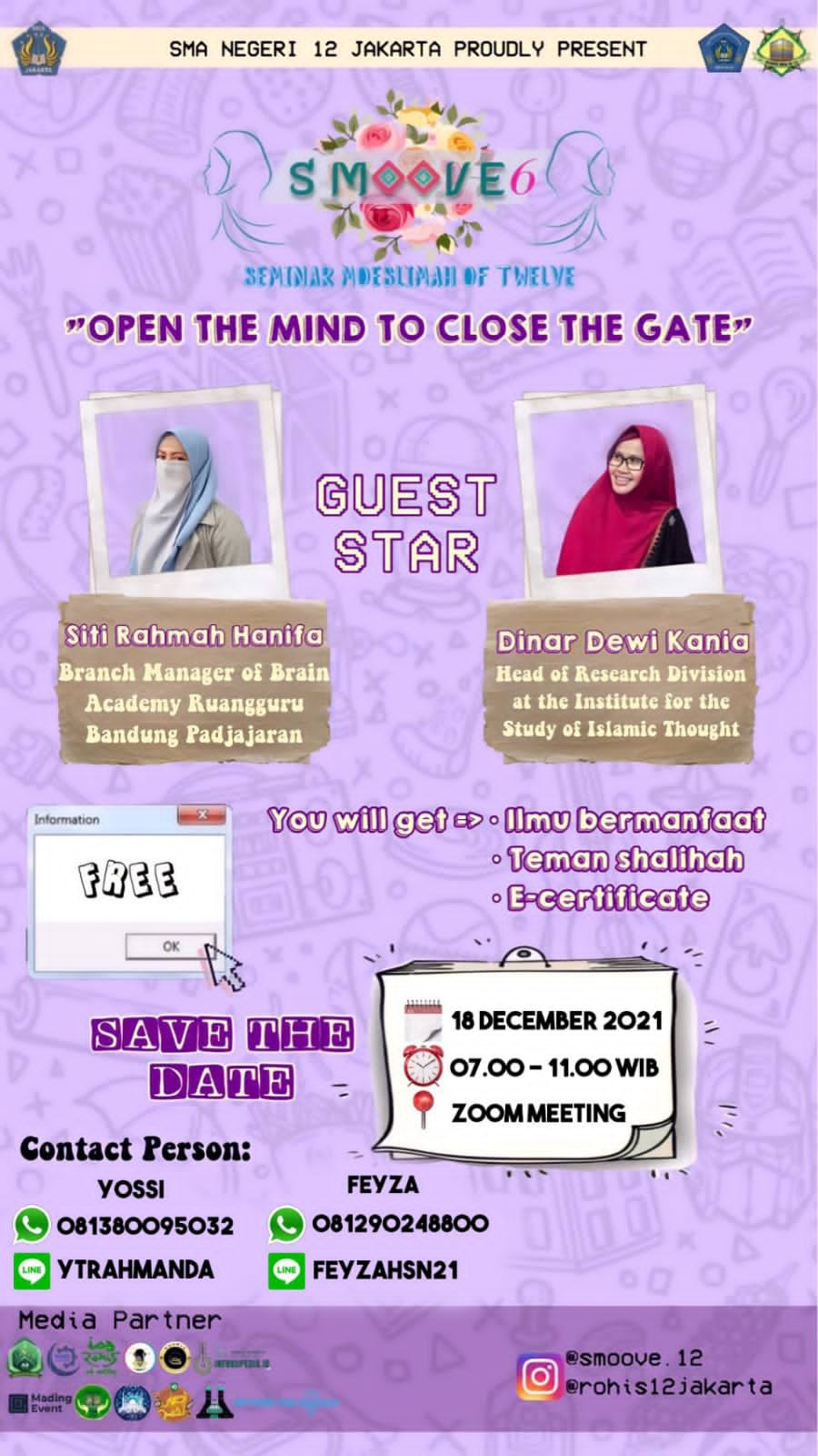 SMOOVE 6 "Open the Mind to Close the Gate" SMAN 12 JAKARTA